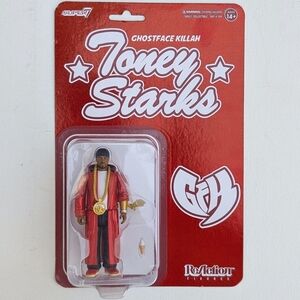 Super7 Ghostface Killah "Toney Starks" ReAction action figure
